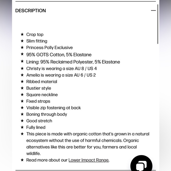 PRINCESS POLLY | Kaeshia Rib Bustier Bubblegum Pink Lower Impact Corset Top🩷 - Picture 11 of 12